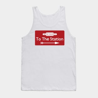 To The Station Tank Top